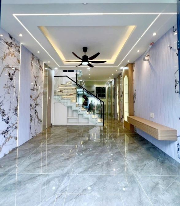 MẶT TIỀN KINH DOANH - ĐƯỜNG SỐ 9, P8, GÒ VẤP – 2 TẦNG MỚI ĐẸP - GẦN CV LÀNG HOA – CHỈ 6 TỶ
