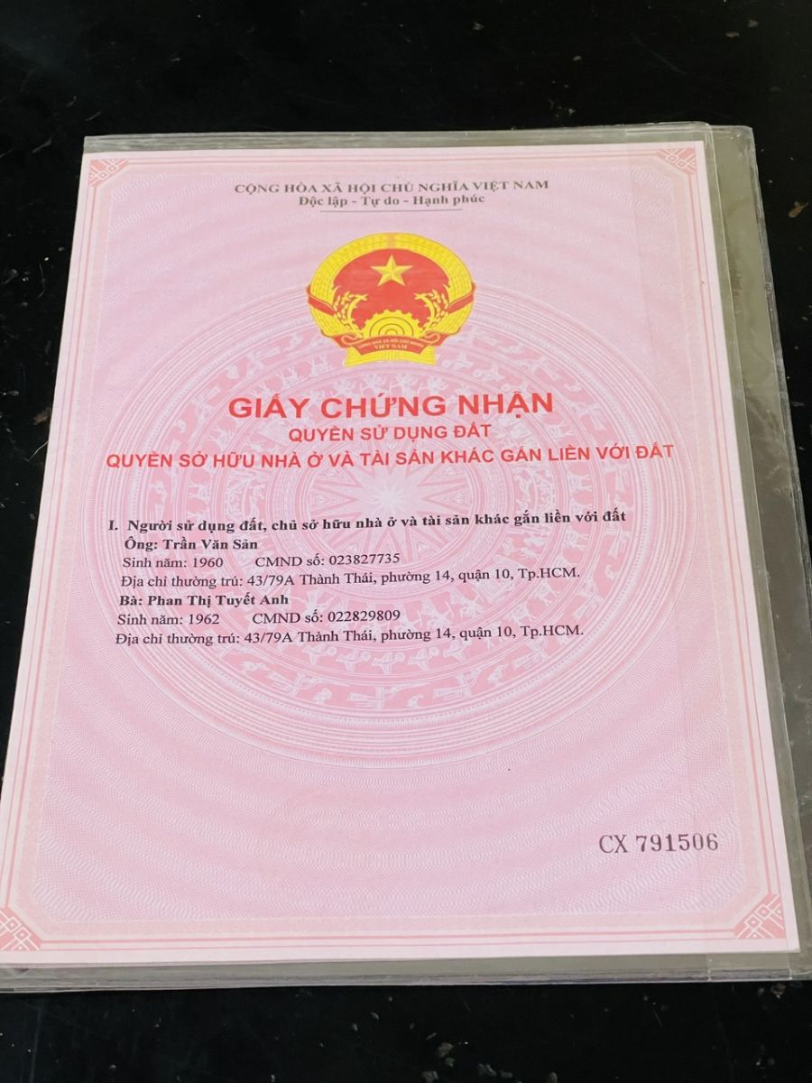 🏡 BÁN NHÀ + ĐẤT MẶT TIỀN ĐƯỜNG TÔ KÝ – ĐÔNG THẠNH, TP.HCM