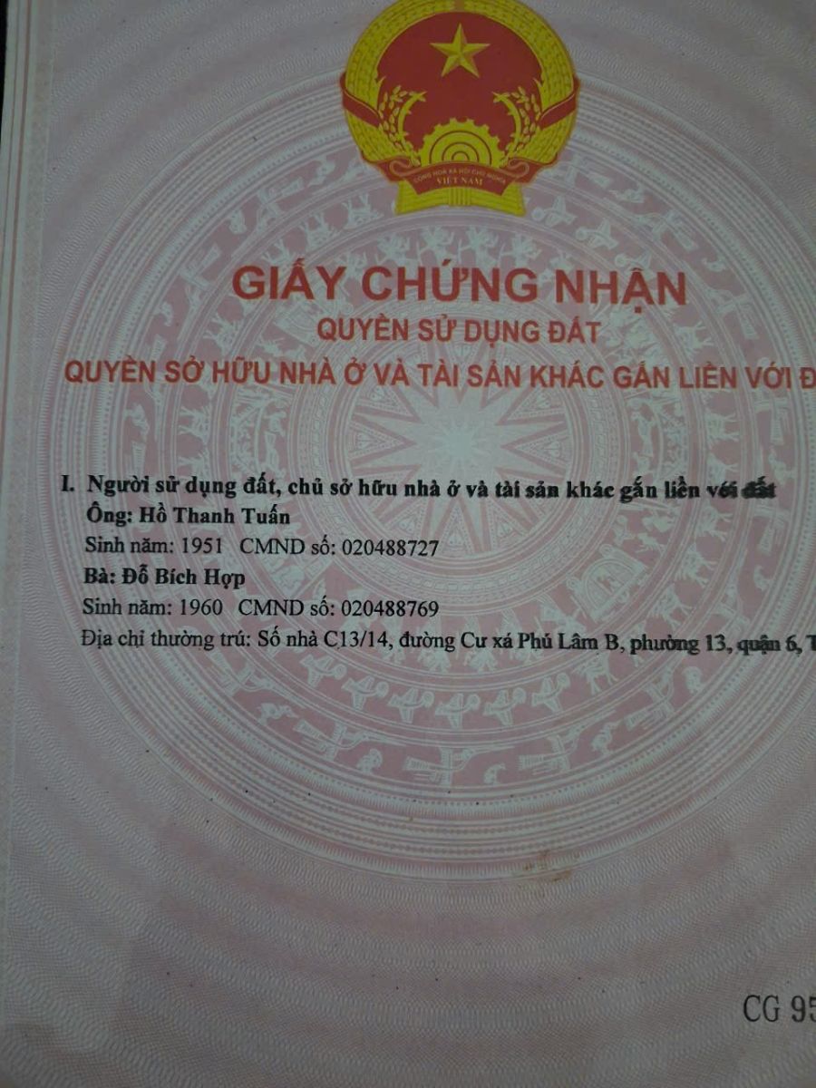 Bán đất Xuân Thới Đông, Hóc Môn 651,4m2