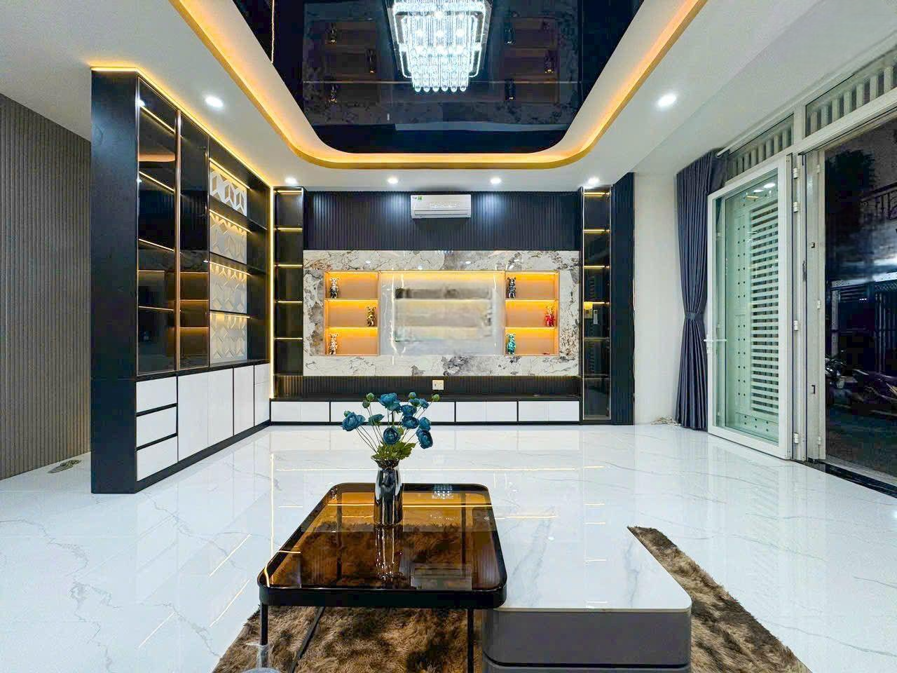 Nhà phố hiện đại mới hoàn thiện đường 7m Huỳnh Thị Đồng - TT Nhà Bè - full nội thất cao cấp