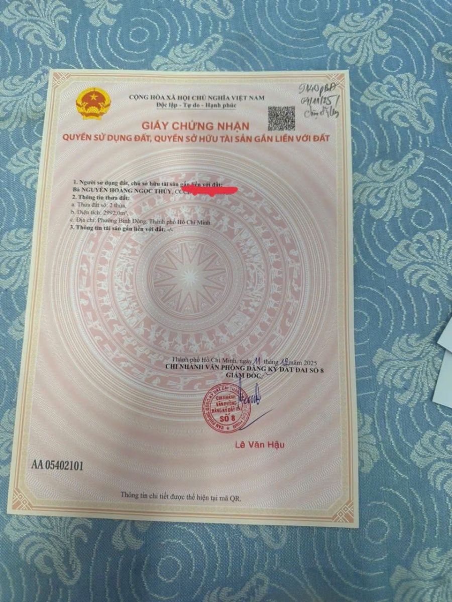 🔥🔥 LÔ ĐẤT CỰC PHẨM – SIÊU LỚN Ở BÌNH ĐÔNG, - TP.HCM  - 2992M2 – KHÔNG CÓ LÔ THỨ HAI 🔥🔥