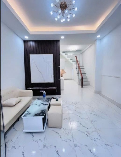 Nhà Bán Âu Dương Lân Hẻm Xe Hơi, DTSD 56m2 ,