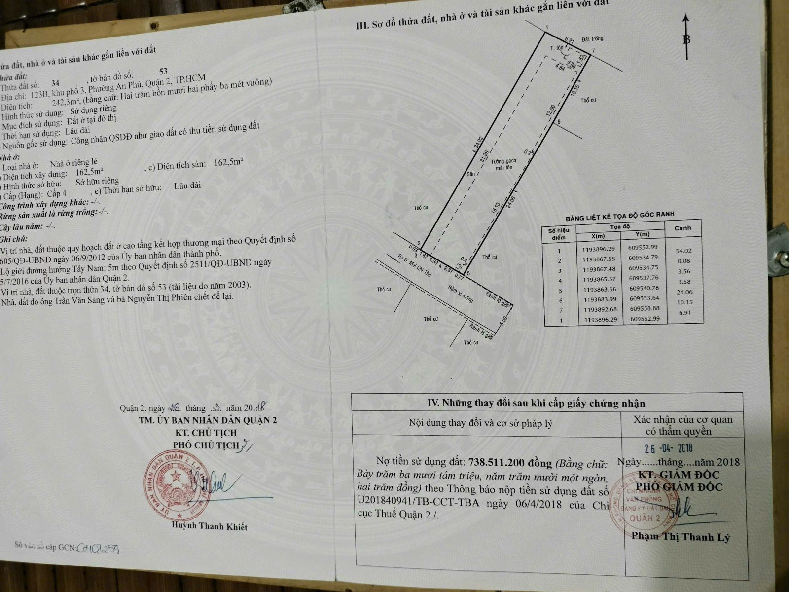 Bán đất 242,3m² trung tâm Thủ Đức – TP.HCM, vị trí đẹp, giá đầu tư