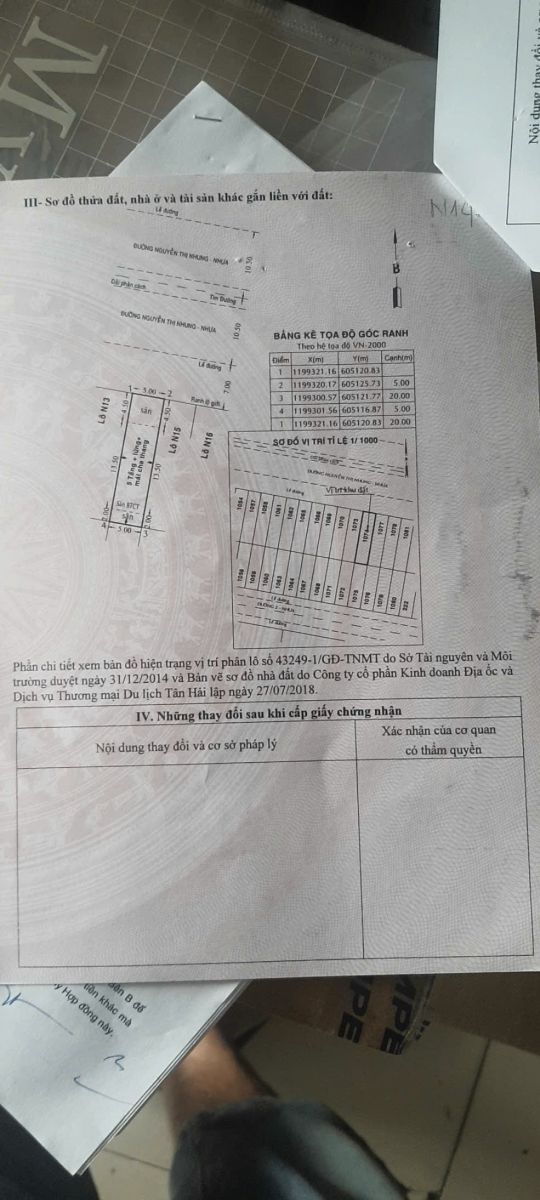 Bán nhà mặt tiền Nguyễn Thị Nhung – KĐT Vạn Phúc City, giá tốt 28,5 tỷ (có thương lượng)
