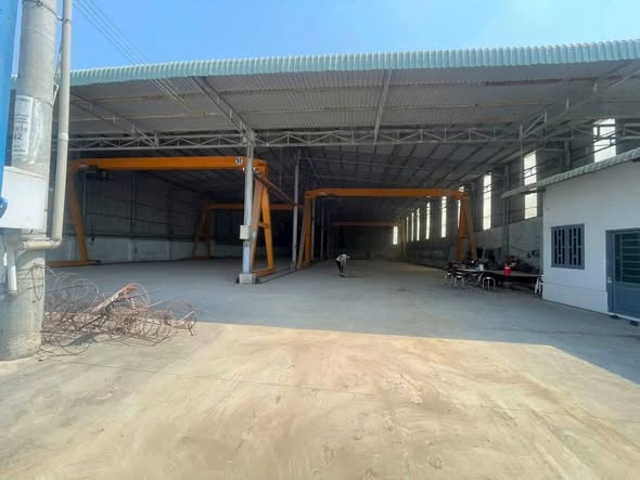 🔥 BÁN NHÀ XƯỞNG MẶT TIỀN ĐƯỜNG NHỰA TÂN BỬU – MỸ YÊN – BẾN LỨC