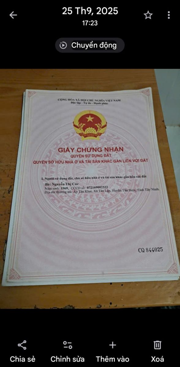 🏠 BÁN NHÀ 1 LẦU – 2 MẶT TIỀN – LONG TRẠCH, LONG AN