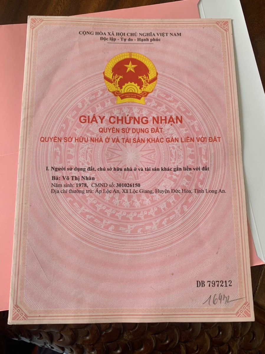 🔥 CHÍNH CHỦ CẦN TIỀN BÁN GẤP ĐẤT – XÃ AN NINH TÂY – HUYỆN ĐỨC HÒA – LONG AN 🔥