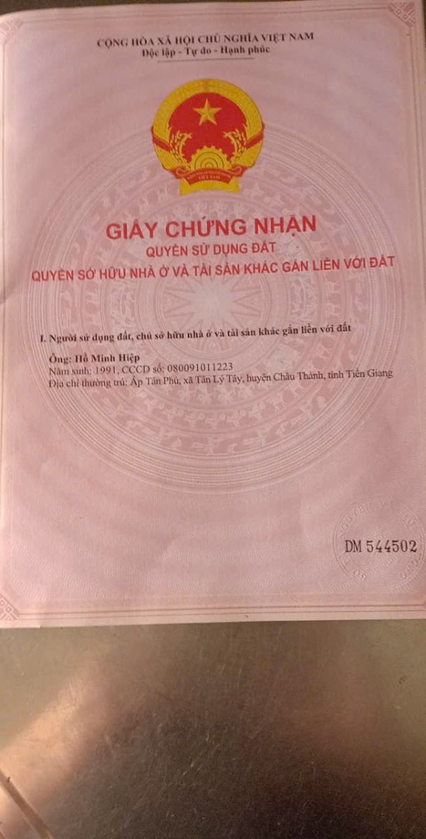 BÁN ĐẤT VƯỜN DỪA - 700 TRIỆU - HƠN 1000M2 - CHÂU THÀNH, TIỀN GIANG