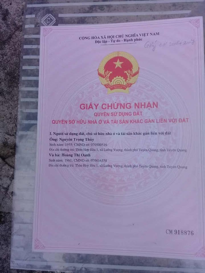 CHÍNH CHỦ BÁN GẤP! Nhà nghỉ KIM OANH 4 Tầng, DT Sàn 450M² - Vị trí Km 5 Tuyên Quang - Giá 4.95 Tỷ (TL).