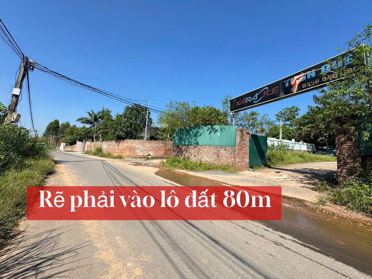 Đất đẹp Ba Gò – Trung Mỹ – Bình Xuyên – 91,5m² – giá 8xx triệu