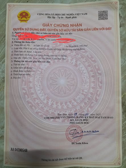 CHUYỂN NHƯỢNG CÔNG TRÌNH NHÀ NGHĨ ĐANG XẤY - ĐẠI ĐÌNH, TAM ĐẢO