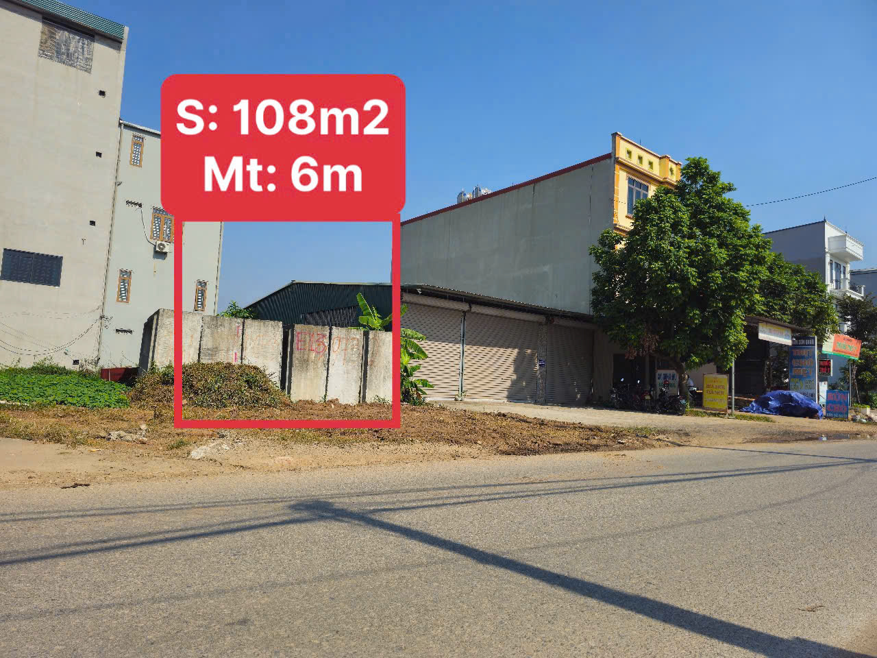 Đất Gò Xoan – Thanh Vân – Tam Dương – 108m² – giá liên hệ