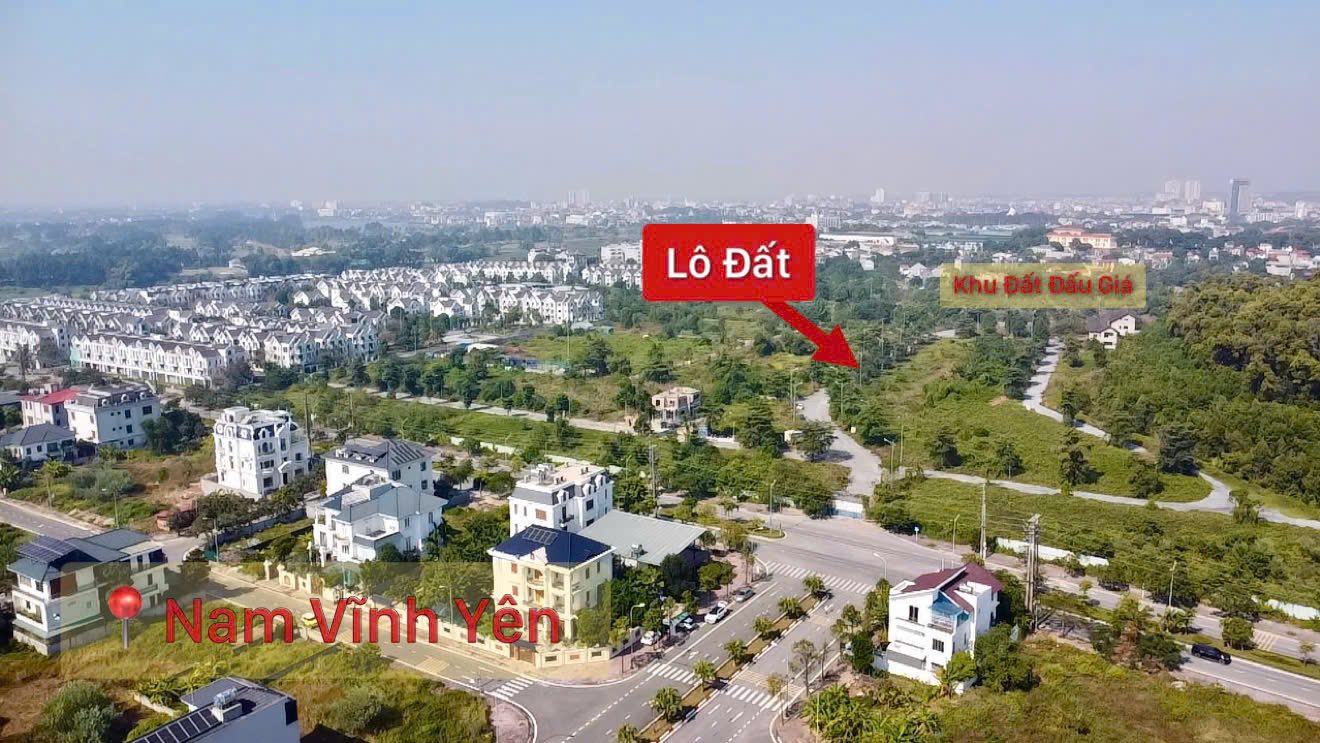 Bán đất biệt thự nhà vườn – Mậu Lâm, Đầm Vạc, Khai Quang, Vĩnh Yên – 192m² – Giá 5,x tỷ