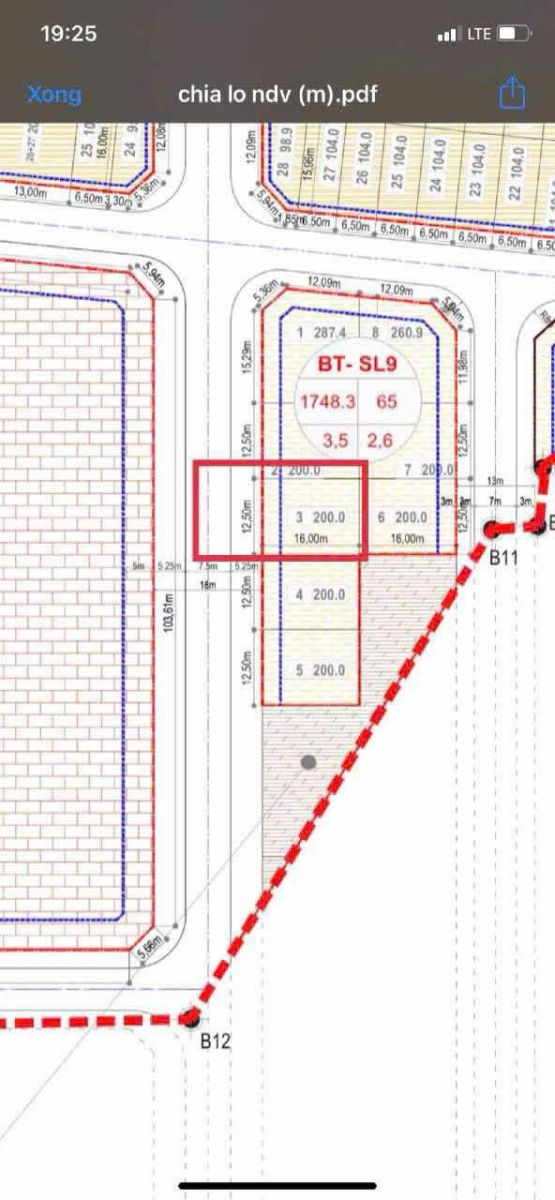 Bán lô đất biệt thự 200m2 - Nam Đầm Vạc, Vĩnh Yên - Giá chỉ 5.xx tỷ