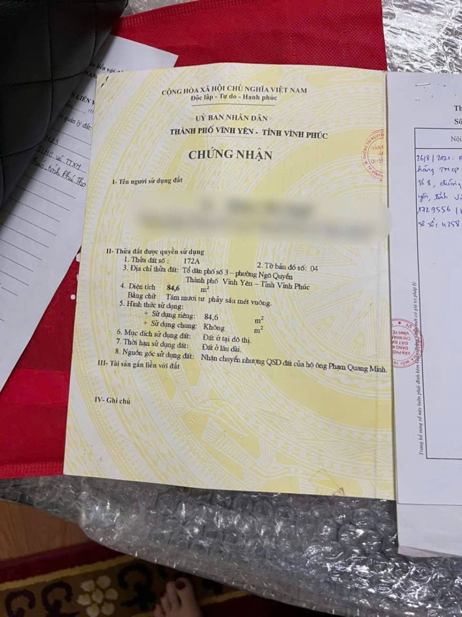 BÁN NHÀ PHỐ CỔ NGÔ QUYỀN - VĨNH YÊN, KINH DOANH TỐT
