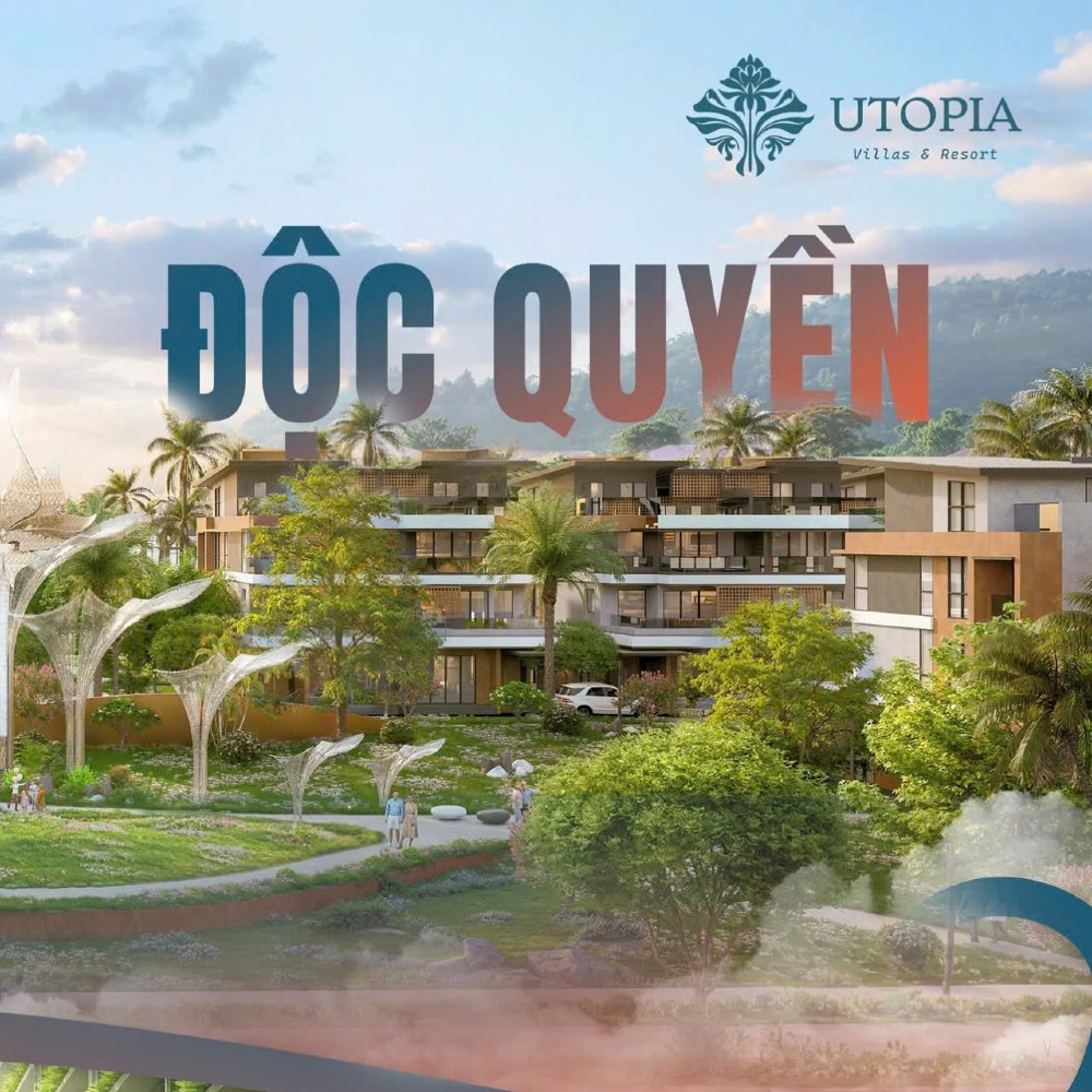 QUỸ CĂN GIỚI HẠN – VIEW HỒ & NÚI – UTOPIA UTOPIA VILLA & RESORT HÒA BÌNH