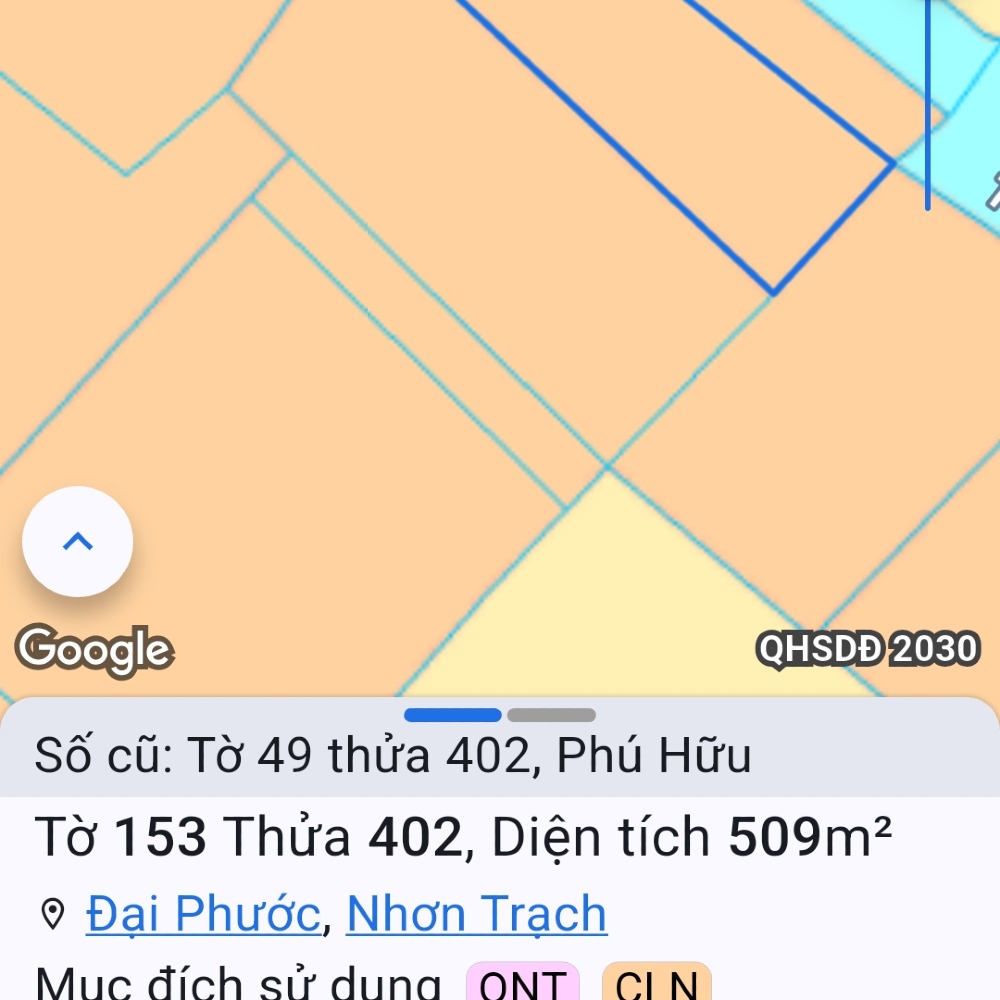 Bán đất phú hữu ( cũ) Nhơn trạch. Đường Thành Hoà