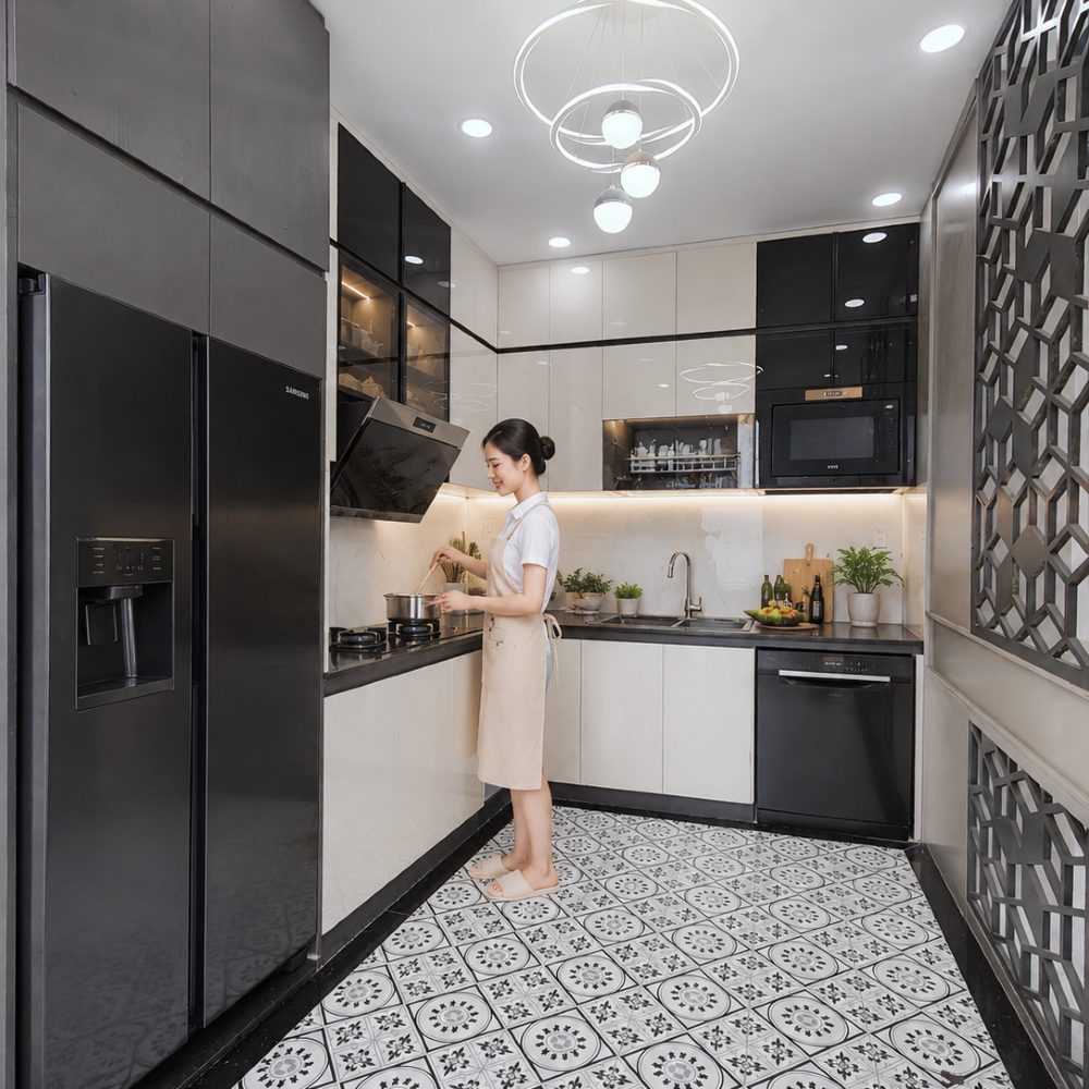 Bán nhà riêng 2pn2wc đã hoàn công liền kề ql50 thị trấn Cần Đước