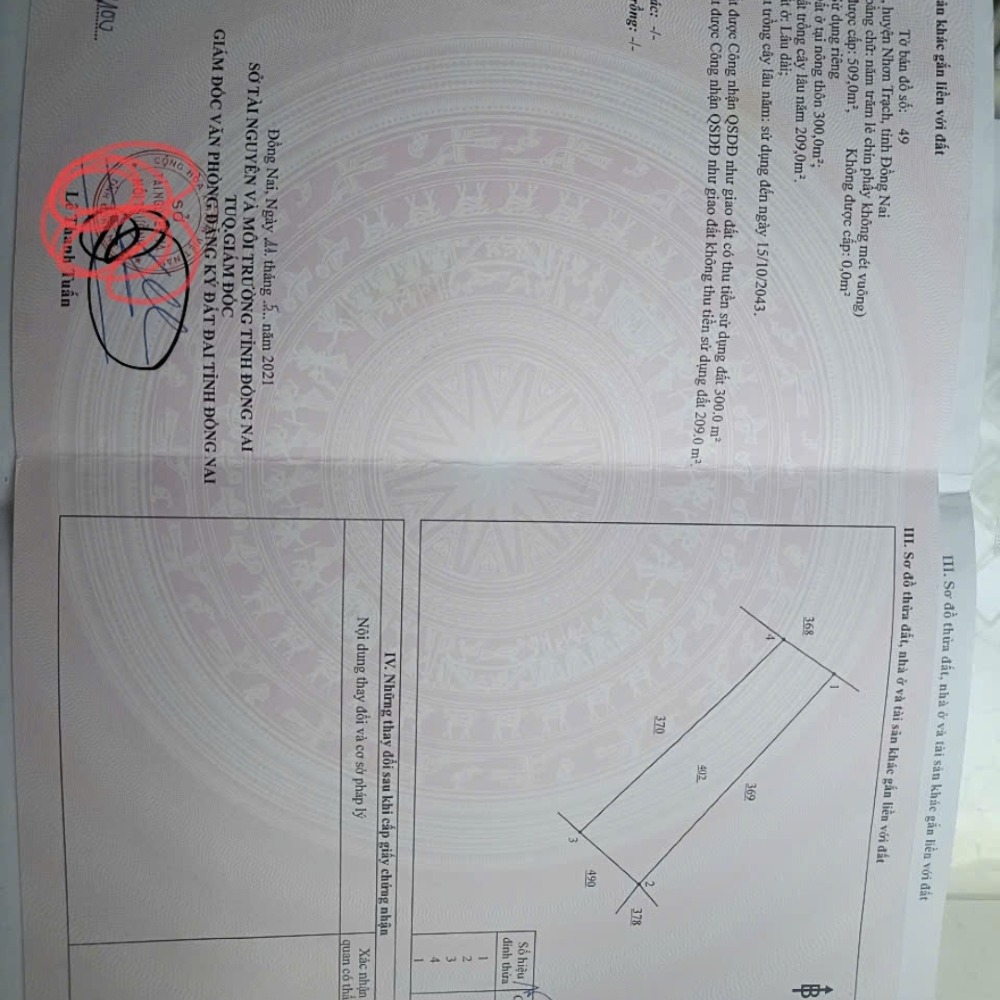 Bán đất phú hữu ( cũ) Nhơn trạch. Đường Thành Hoà