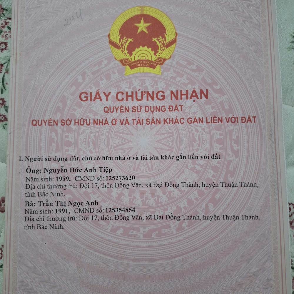 Khu Lỗ Gạch, thôn Yên Mỹ xã Bình Yên, Thạch Thất (nay là xã Hạ Bằng), TP. Hà Nội