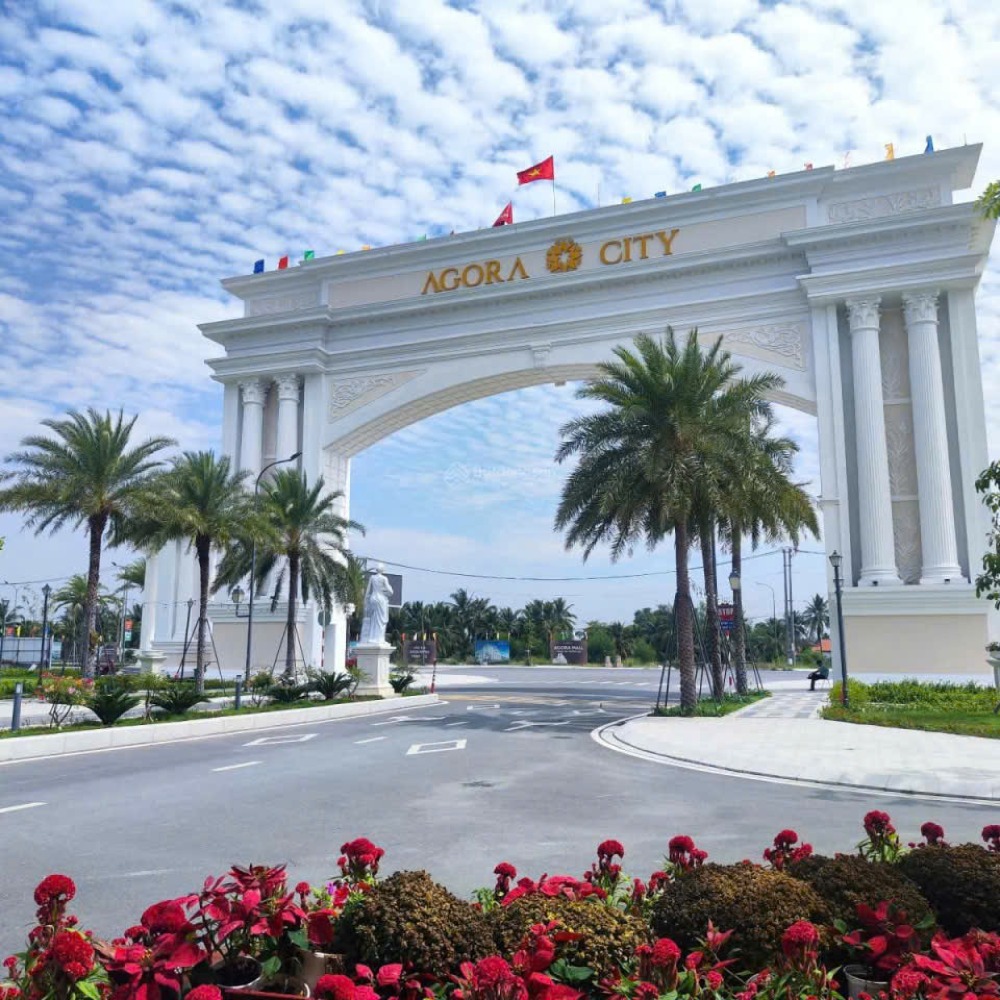 Gấp!!! Bán đất nền agora city chỉ 600 triệu ngay trung tâm hành chính và siêu thị coopmart tại Long An